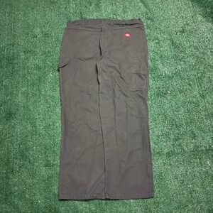 Y2K Men's Dickies green carpenter pants